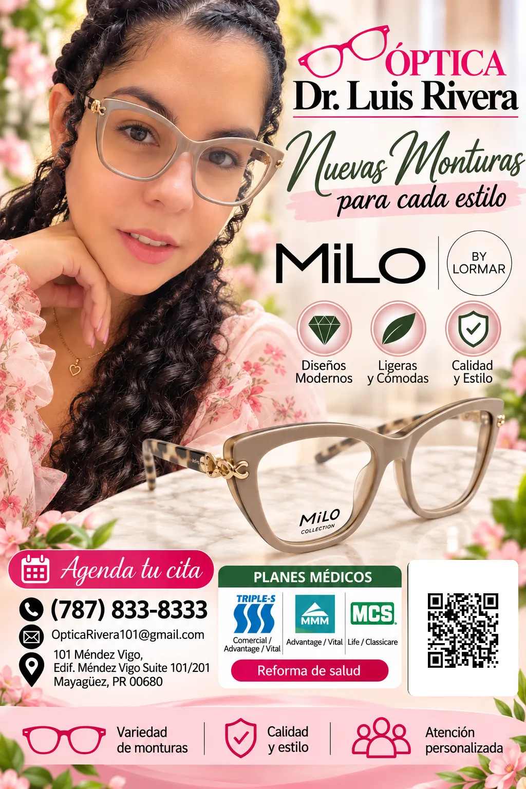 MILO · variedad de monturas